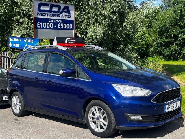 2016 (65) Ford Grand C-Max 1.0T EcoBoost Zetec Euro 6 (s/s) 5dr (Nav)