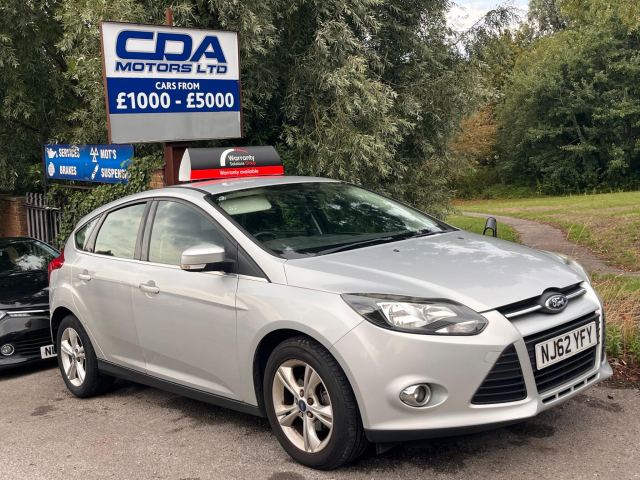 2012 (62) Ford Focus 1.6 TDCi Zetec Euro 5 (s/s) 5dr